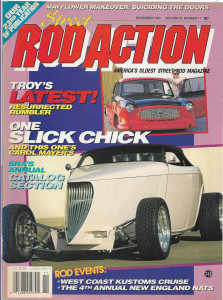 STREET ROD ACTION 1994 NOV - CHOPPED CHIEFTAIN, TETHER CARS, HUBBELL'S '34 CHEVY